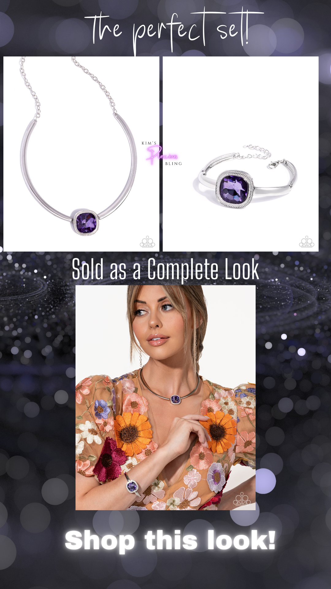 Asscher Assumption - Complete Look-Purple