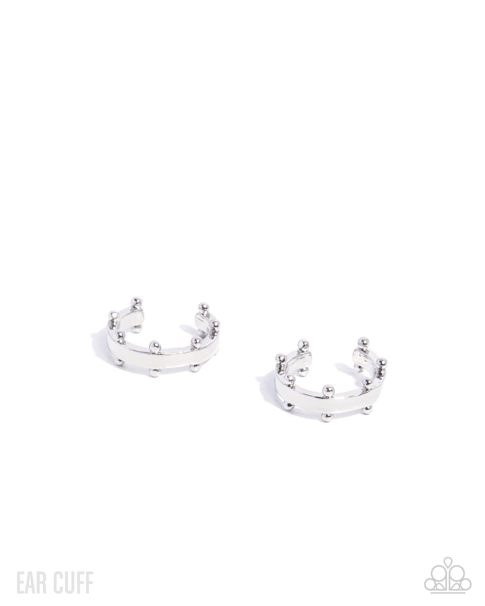 Studded Simplicity - Silver