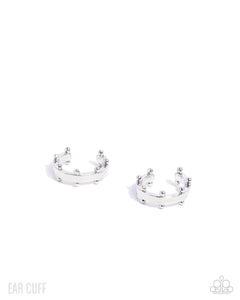Studded Simplicity - Silver