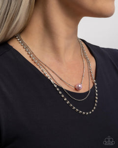 Symmetrical Shimmer - Pink