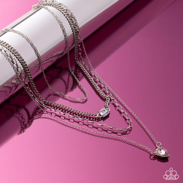 Radiant Rows - Pink