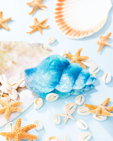 Smooth Seashell - Blue