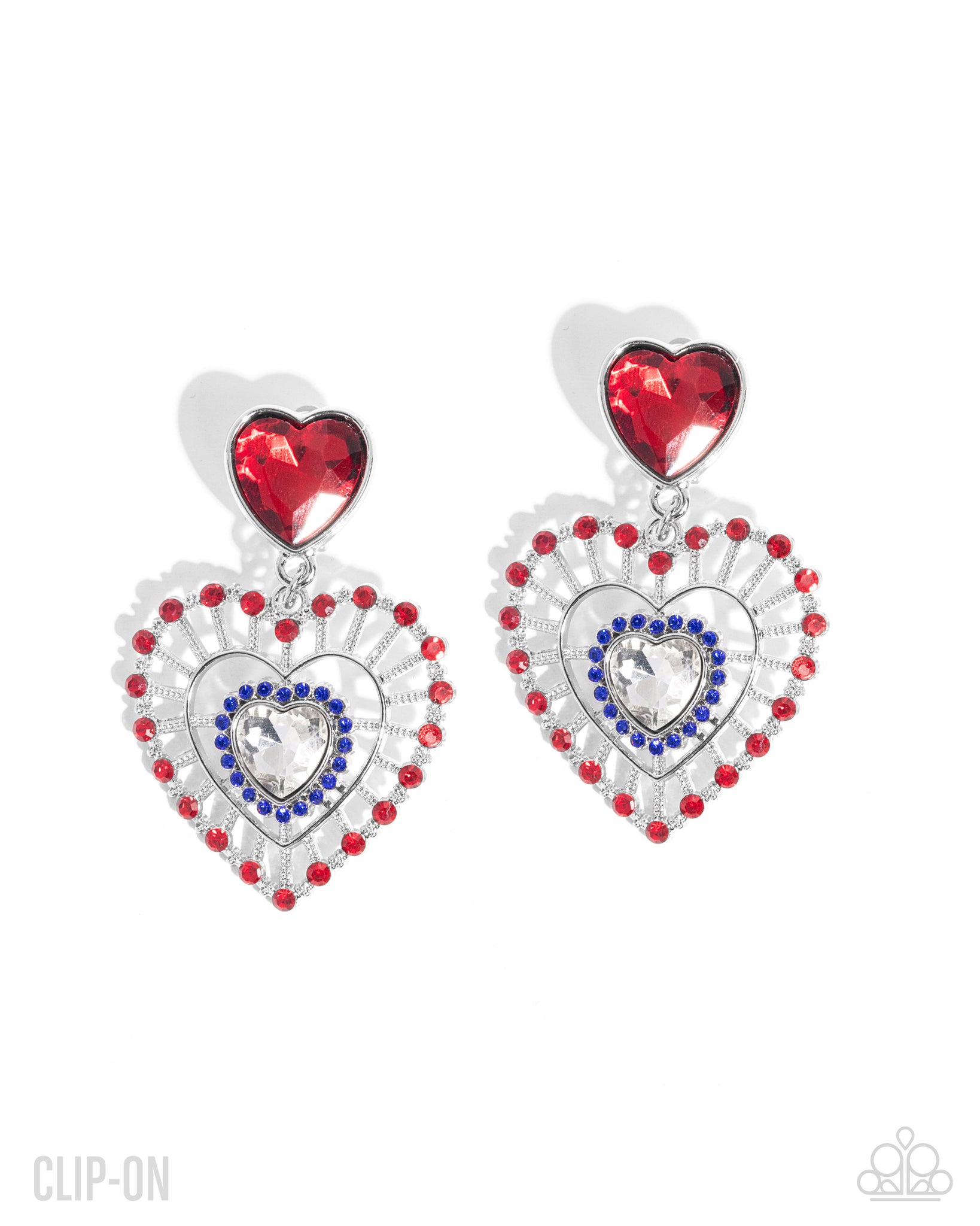 Patriotic Pattern - Multi-Clip-On