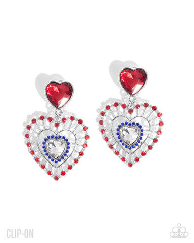 Patriotic Pattern - Multi-Clip-On
