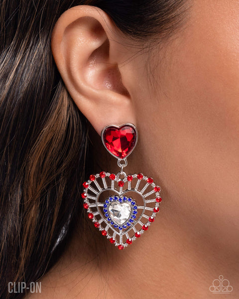 Patriotic Pattern - Multi-Clip-On