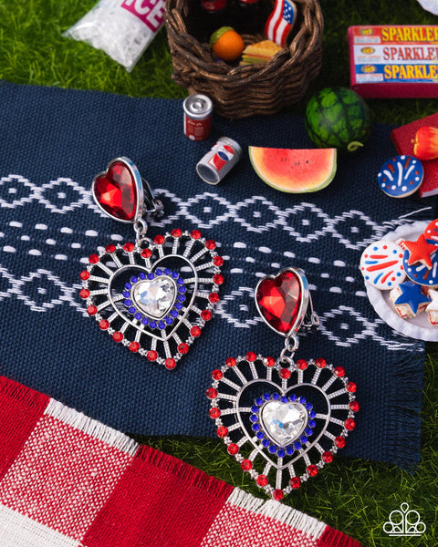 Patriotic Pattern - Multi-Clip-On