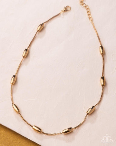 Cylindrical Chic - Gold