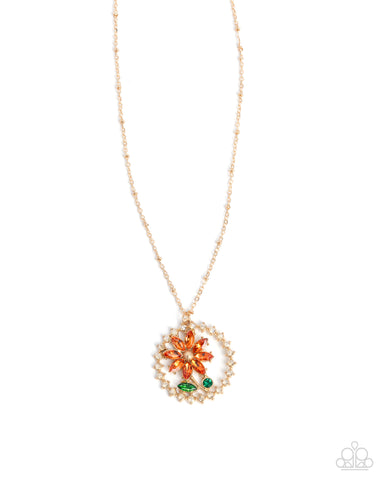 Framing Florals - Orange