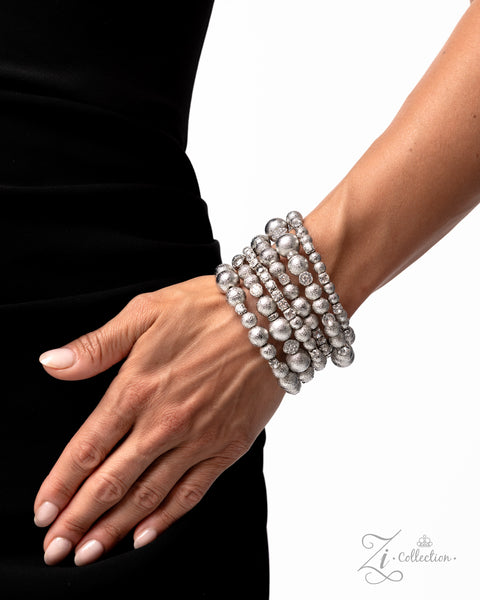 Contemplative Class - White-Zi Bracelet