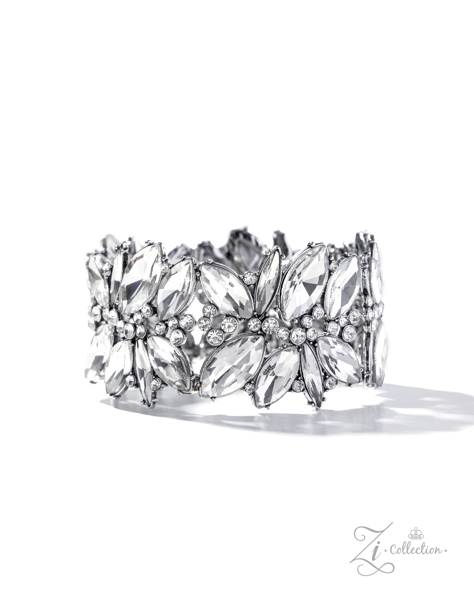 Composed Charm - White- Zi Bracelet