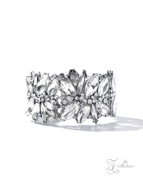 Composed Charm - White- Zi Bracelet