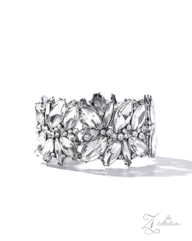 Composed Charm - White- Zi Bracelet