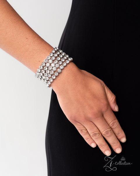 Modest Moment - White-Zi Bracelet