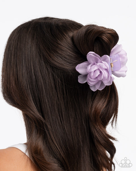 Budding Backdrop - Purple