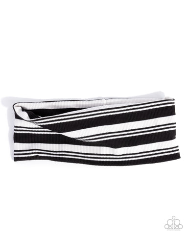Striped Symphony - Black