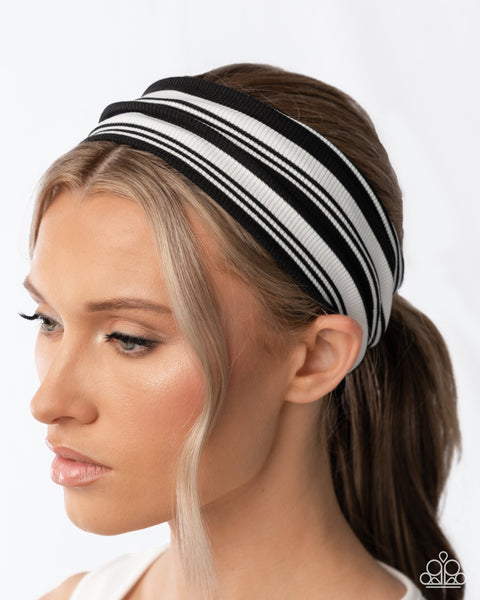 Striped Symphony - Black