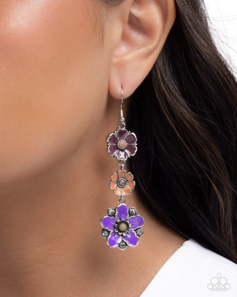 Floral Flock - Purple