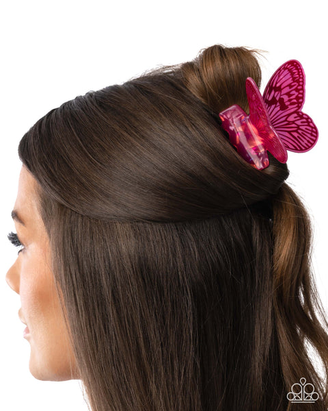 Fluttering Focus - Pink