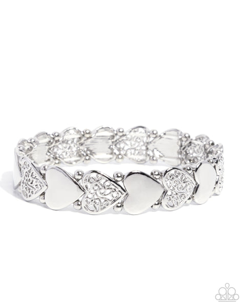 Handcrafted Heartthrob - Silver