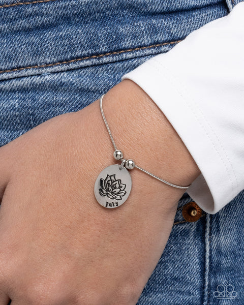 Personalized Bouquet - July - Silver