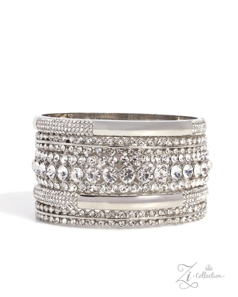Dynamic Debut - White-Zi Bracelet