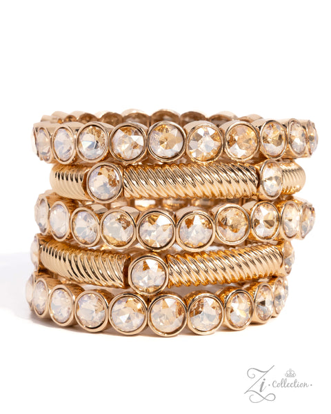 Resplendent Renegade - Gold-Zi Bracelet