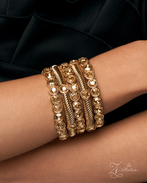 Resplendent Renegade - Gold-Zi Bracelet