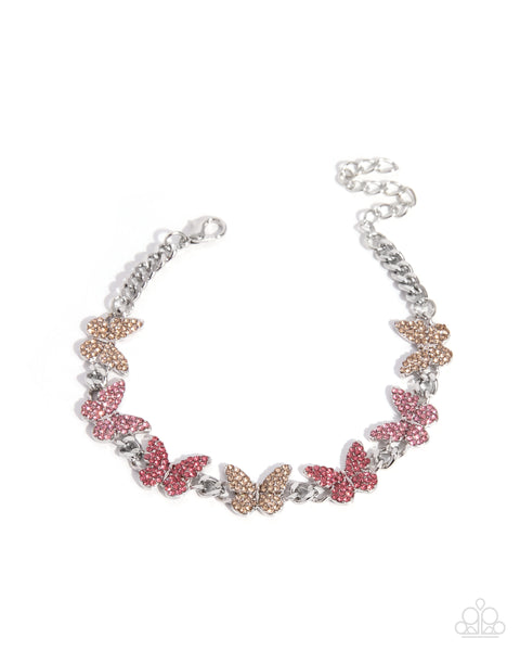 Bustling Butterflies - Pink