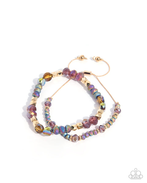 Structured Shimmer - Purple