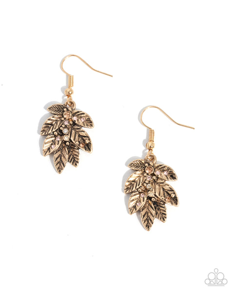 Autumnal Leaves - Gold