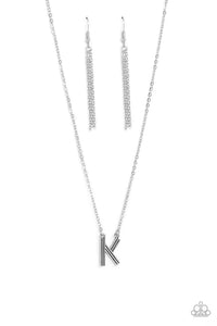 Leave Your Initials - Silver - K