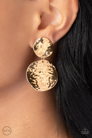 Rush Hour - Gold Clip-On